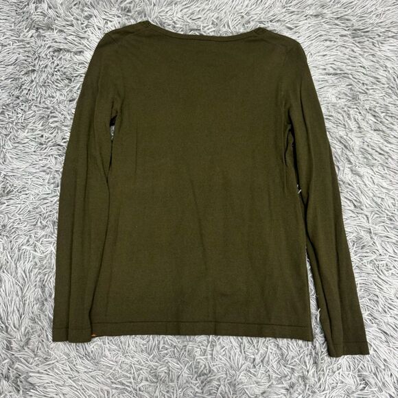 Ann Taylor LOFT Petites Green Sweater Size Small - Picture 6 of 6